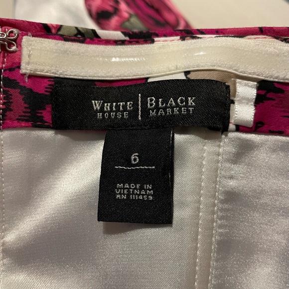 White House | Black Market floral bustier sz 6 - Picture 5 of 9